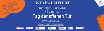 Der nächste Tag der offenen Tür findet am Sa., 13.06. von 11 bis 16 Uhr im LEIFHEIT statt.